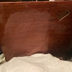 希少 上級品 ブビンガ 天然木 一枚板 極上木目 座卓 天板の画像