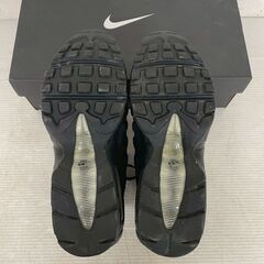 NIKE id HTM AIRMAX 95 27.0cm 藤原ヒロシ 限定カラー ブラック エアマックス95 ローカットスニーカー 状態良好 ナイキ シューズ Y2409の画像