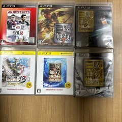 テレビとPS3本体とソフトの画像