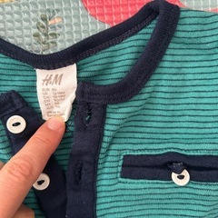 ひつじのショーン＆H&M ユニクロベビー肌着3枚セットの画像