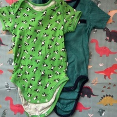 ひつじのショーン＆H&M ユニクロベビー肌着3枚セットの画像