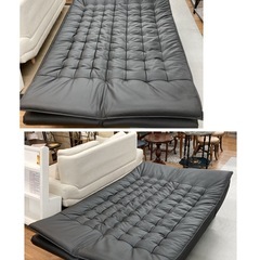 ジモティー限定価格！S280 ⭐ NITORI ニトリ Nシールド ロック ソファーベッド 幅195cm USEDの画像