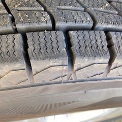 スタッドレスタイヤ　パジェロミニの画像