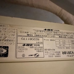 コロナルームエアコンジャンクの画像