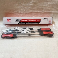 新品未使用　ROTATION タイヤレバー 6点セット タイヤホイール 交換 脱着 専用工具の画像