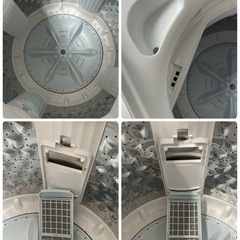 R053 ☀️ 2022年製の高年式♪ TOSHIBA 洗濯機（洗濯4.5㎏) AW-45GA2 ⭐ 動作確認済 ⭐ クリーニング済の画像