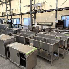 【来店歓迎・配送可能】業務用 厨房機器 コールドテーブル 冷蔵ショーケース 製氷機 冷蔵庫 冷凍庫 ホシザキ パナソニック フクシマガリレイ 美品多数 格安 【中古厨房機器 調理機器 家電】の画像