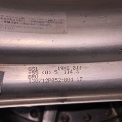 WORKグノーシスGS1 19インチ　ホイール　4本セット
の画像
