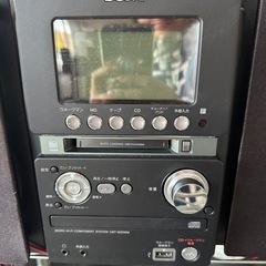 SONY コンポ　CMT-M35WMの画像