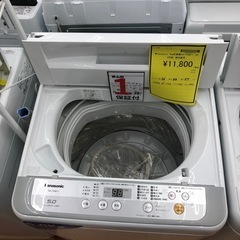 《尼崎市/リサイクルショップドリーム次屋店》★ジモティー割引有★Panasonic 5kg洗濯機　NA-F50B11 2018年製　中古品☆尼崎市若王寺☆の画像