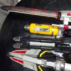 レアマニア✨特警ウインスペクター❗ マックスキャリバー+ギガストリーマーBANDAI❗1990年代当時物♪マニア希少✨の画像