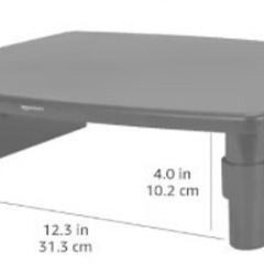 Amazonベーシック 長方形モニタースタンド の画像
