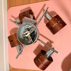 シーリングライト 4灯 リビング照明 LED 対応 ダイニング照明 6畳 8畳 シーリングスポットライト インテリアライト キッチン ルームライト 和室 一人暮らし 洗面所 北欧 天井照明 直付け  照明器具 電気 間接照明 の画像