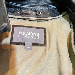 本革ジャケットwllsonlestherの画像