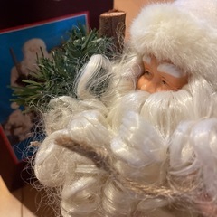 サンタクロース白の画像