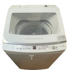 AQUA 全自動洗濯機 7kg AQW-V7N(W) 2022年製の画像
