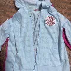 ベビードール　パーカー　100 BABY DOLL ジップアップの画像