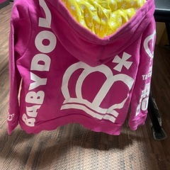 ベビードール　パーカー　100 BABY DOLL ジップアップの画像