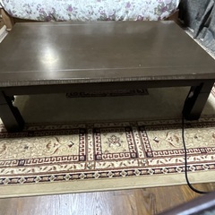 家具調こたつ　問題なく使えますの画像