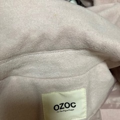 AK)OZOC ベルト付きロングコート サイズ38 ライトピンクの画像