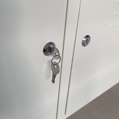 IKEAキャビネット　ホワイトの画像