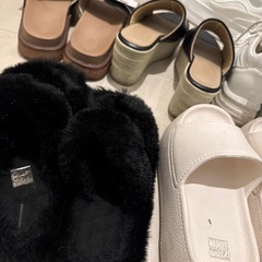 靴　サンダル　まとめての画像