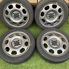 ハスラー純正ホイール4本セット タイヤ付きの画像