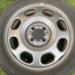 ハスラー純正ホイール4本セット タイヤ付きの画像