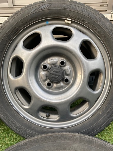 ハスラー純正ホイール4本セット タイヤ付き