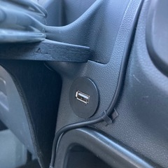 埋込式USBケーブル⭐︎ブラックの画像