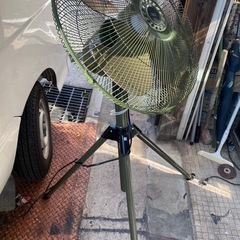 折脚スタンドファン （扇風機）の画像