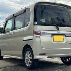 ワンオーナー　パワースライド　ETC  タイヤバリ山　タントカスタムの画像