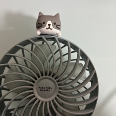 ネコ　ハンディファン　　の画像