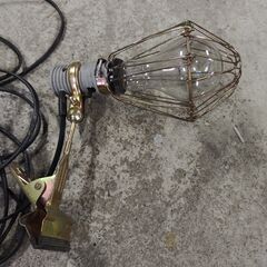 クリップライト　電球200Wの画像