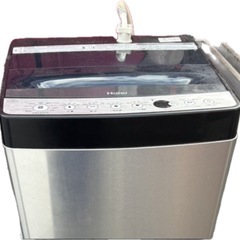 (運搬費込)(即日、深夜ok)オシャレレアデザイン！！2019年製！ハイアール　5.5キロの画像