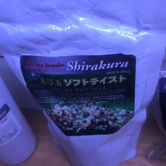 レッドビーシュリンプ　フードの画像