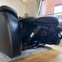 [無料 手渡し限定] 本革電動リクライニングソファ（2人掛け）の画像