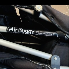 Air Buggy Run エアバギーラン 3輪 ベビーカー ブラック バギーの画像