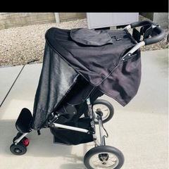 Air Buggy Run エアバギーラン 3輪 ベビーカー ブラック バギーの画像