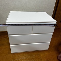 収納　３段収納　ニトリ　カラボ収納の画像