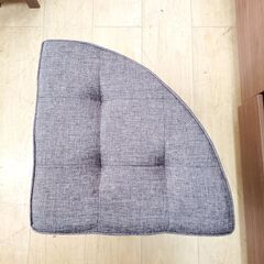 【未使用／2個あります／1個のお値段です】 YAMAZEN 山善 リビング収納スツール グレー系◆幅38㎝×奥行38㎝×高さ40㎝◆買取帝国 朝霞店 配達可能の画像