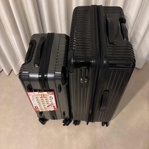 [新品/美品]キャリーケース M L 2個セット