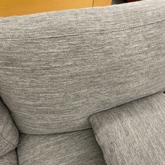 ◇ドリーム尼崎1号館◇【ジモティー割引対象商品】ニトリ 2人用ソファ 布製の画像