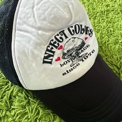 お取置き中🍄大人かわいい“きのこ”シルエットが主役♡ ブラックメッシュキャップ✨コーデの遊び心に…🖤の画像