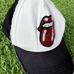 🖤❤️🧢YOSHINORI KOTAKE × Rolling Stones✨限定感ある大人のメッシュキャップ🎸存在感と上質さを纏う一点もの…♡の画像