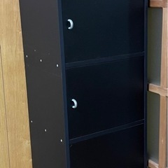 カラーボックス　　   黒　　1.79m  x  0.475 x 0.393の画像