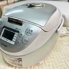 ■タイガー IHジャー炊飯器 3合 2018年製■TIGER JPF-A550 土鍋コーティング5層遠赤特厚釜 0.54L■IH炊飯ジャー IH炊飯器の画像