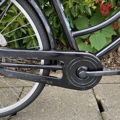 お話し中：【2023年購入】 まあまあ美品 点検/整備渡し LEDライト ママチャリ 軽快車 自転車の画像