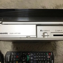 Panasonic DMR-HRT300 HDDレコーダー リモコン付きの画像