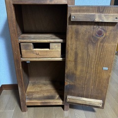 カントリー木製キャビネットの画像
